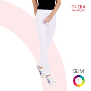 Pantalon médical slim stretch