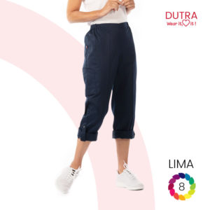 Pantalon médical retroussable avec élastiques