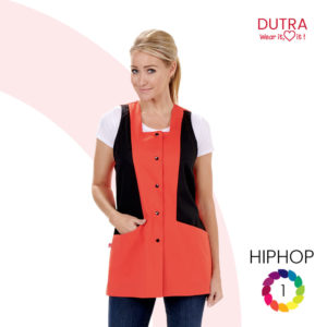 Tunique Professionnelle bicolore à pressions