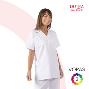 Tunique médicale avec Col V