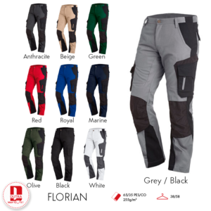 Pantalon de Travail Multipoches volumineuses