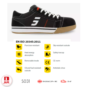 Chaussures de sécurité sportives mi-hautes basket